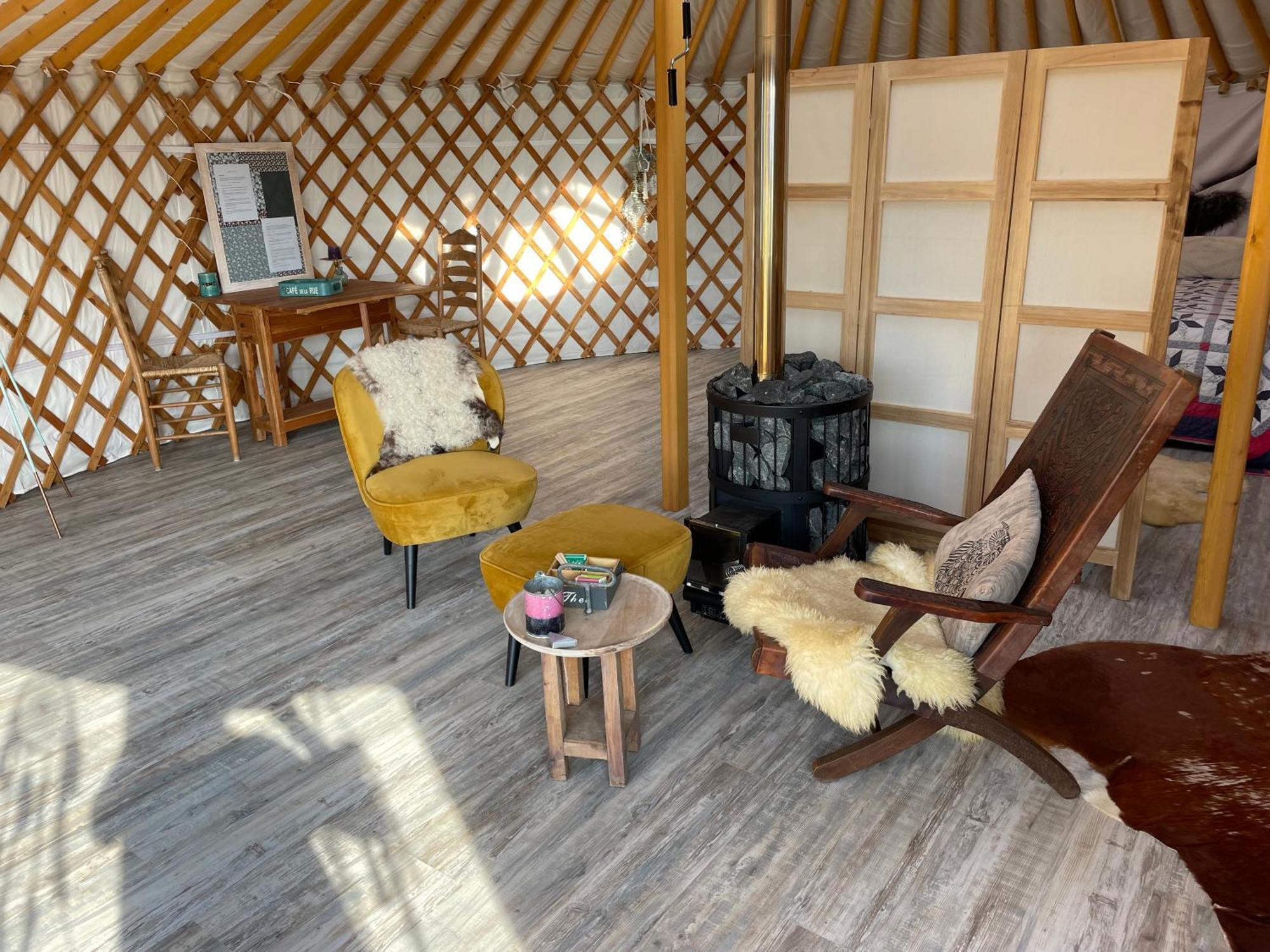 Luxe Yurt Hotel Koudekerke Kültér fotó